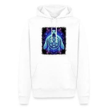 dove of peace jokes awesome present sayings happy - Männer Premium Bio Hoodie - Weiß - Vorne - Nico (187cm)