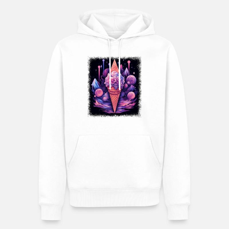 programming language gift computer - Männer Premium Bio Hoodie - Weiß