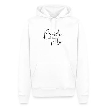 Bride to be - Sweat à capuche Premium bio Homme - blanc - Devant - Nico (187cm)