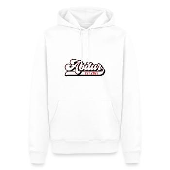 Farben änderbar | Abitur 2022 - Männer Premium Bio Hoodie - Weiß - Vorne - Nico (187cm)
