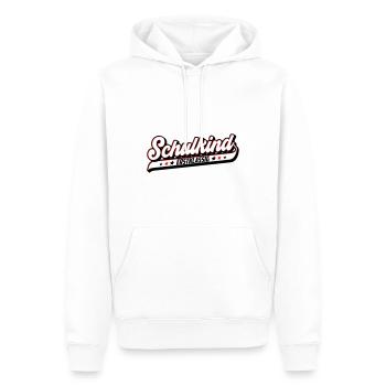 Schulkind Erstklassig | Farben änderbar - Männer Premium Bio Hoodie - Weiß - Vorne - Nico (187cm)