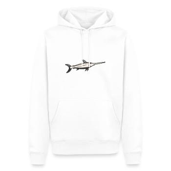 Meerestiere - Männer Premium Bio Hoodie - Weiß - Vorne - Nico (187cm)