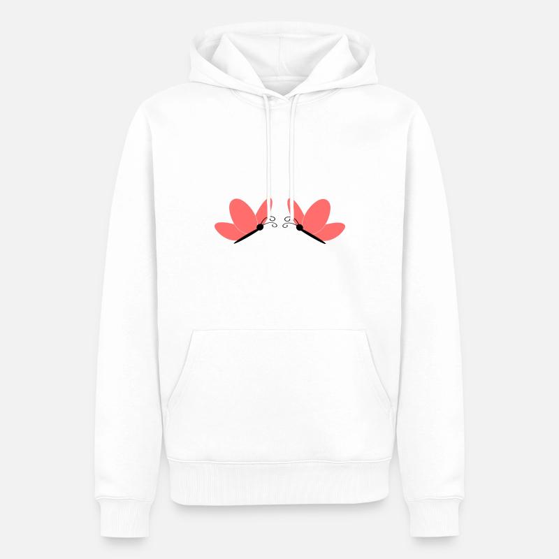Muttertags Geschenk Mutter Muttertag Geschenkidee  - Männer Premium Bio Hoodie - Weiß
