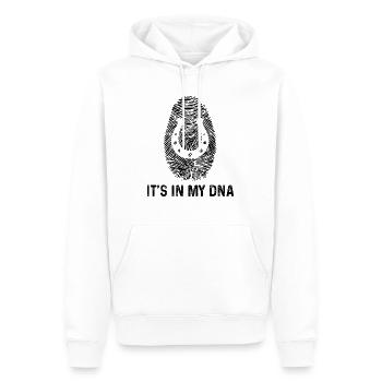 C’est dans mon ADN 2 - - Sweat à capuche Premium bio Homme - blanc - Devant - Nico (187cm)