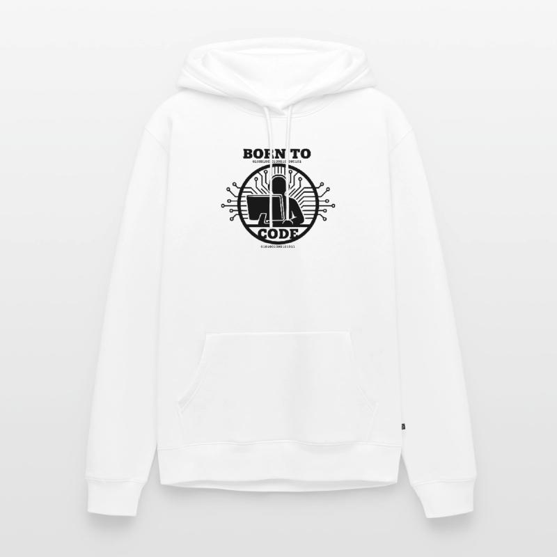 Programmierer, der zum Programmieren geboren wurde Programmierer Männer Premium Bio Hoodie