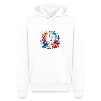 Ich Liebe Hip-hop-musik Breakdance Rap Breakdance - Männer Premium Bio Hoodie - Weiß - Vorne - Nico (187cm)