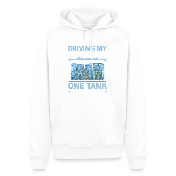 Aquarist Aquarium Hobbyist Aquarium Fischhalter - Männer Premium Bio Hoodie - Weiß - Vorne - Nico (187cm)