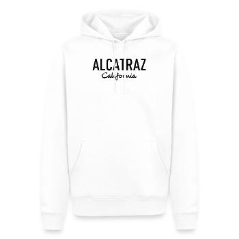 Alcatraz - California - State Prision - The Rock - Männer Premium Bio Hoodie - Weiß - Vorne - Nico (187cm)
