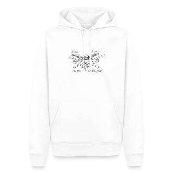 Athos Aramis Porthos Artagnan Drei Musketiere - Männer Premium Bio Hoodie - Weiß - Vorne - Nico (187cm)
