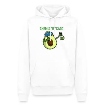 Chimiste Chimiste Technicien de laboratoire chimique Technicien chimique Technicien chimique - Sweat à capuche Premium bio Homme - blanc - Devant - Nico (187cm)
