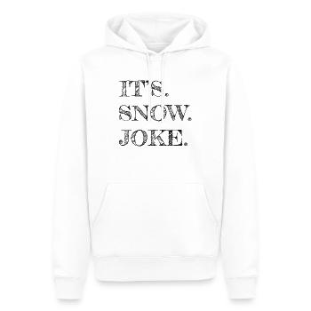 under the tree joke quote awesome - Männer Premium Bio Hoodie - Weiß - Vorne - Nico (187cm)