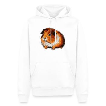 Cochons d’Inde dans de beaux graphismes 8 bits - Sweat à capuche Premium bio Homme - blanc - Devant - Nico (187cm)
