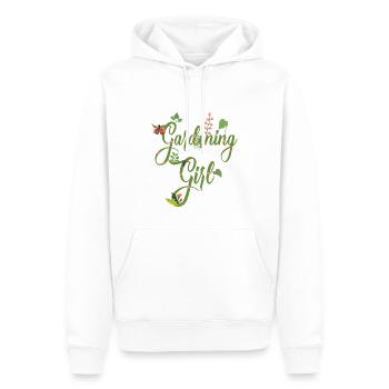 Garten Motiv Gärtner & Gärtnerin Spruch - Männer Premium Bio Hoodie - Weiß - Vorne - Nico (187cm)