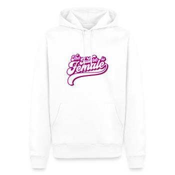 Autonomiser les femmes pour l’avenir | Les couleurs peuvent être modifiées - Sweat à capuche Premium bio Homme - blanc - Devant - Nico (187cm)