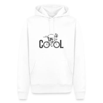 cool bike radfahrer bike bikes bikes cool - Männer Premium Bio Hoodie - Weiß - Vorne - Nico (187cm)