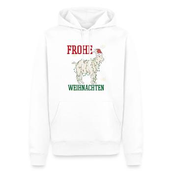 Weihnachten Feiertage Familie - Männer Premium Bio Hoodie - Weiß - Vorne - Nico (187cm)
