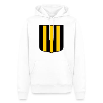 Land der Nagetiere - Männer Premium Bio Hoodie - Weiß - Vorne - Nico (187cm)