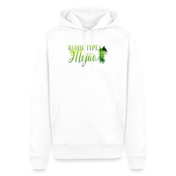 Blutgruppe Mojito Cocktail Barkeeper - Männer Premium Bio Hoodie - Weiß - Vorne - Nico (187cm)