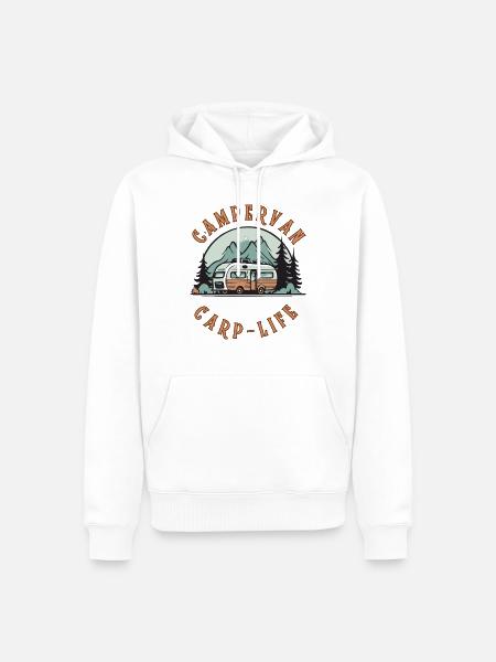 Van life - Männer Premium Bio Hoodie - Weiß