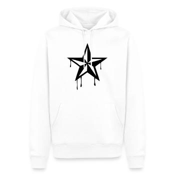 nautic_star1 - Sweat à capuche Premium bio Homme - blanc - Devant - Nico (187cm)