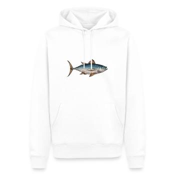 Meerestiere - Männer Premium Bio Hoodie - Weiß - Vorne - Nico (187cm)