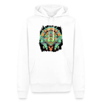 Créature, Parc animalier marin, Amoureux des tortues, Animal - Sweat à capuche Premium bio Homme - blanc - Devant - Nico (187cm)
