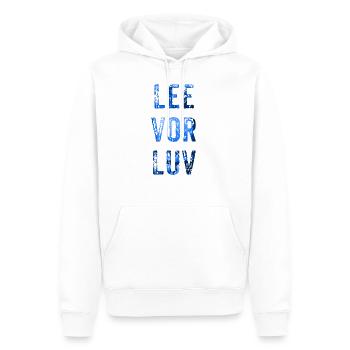 sail - Men’s Premium Organic Hoodie - white - Front - Nico (187cm)