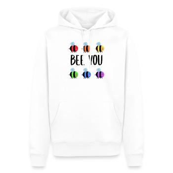 LGBT Gay Pride Gay Lesbian Funny Gift - Sweat à capuche Premium bio Homme - blanc - Devant - Nico (187cm)