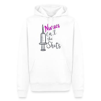 Krankenschwester lustiges Shirt - Männer Premium Bio Hoodie - Weiß - Vorne - Nico (187cm)