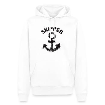 Boot Skipper Motorboot Kapitän Regatta Segler - Männer Premium Bio Hoodie - Weiß - Vorne - Nico (187cm)