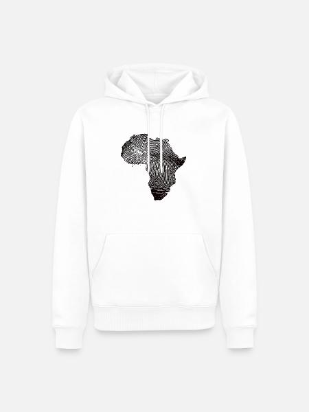 Afrika Afrika Kleidung Afrika Geschenk - Männer Premium Bio Hoodie - Weiß