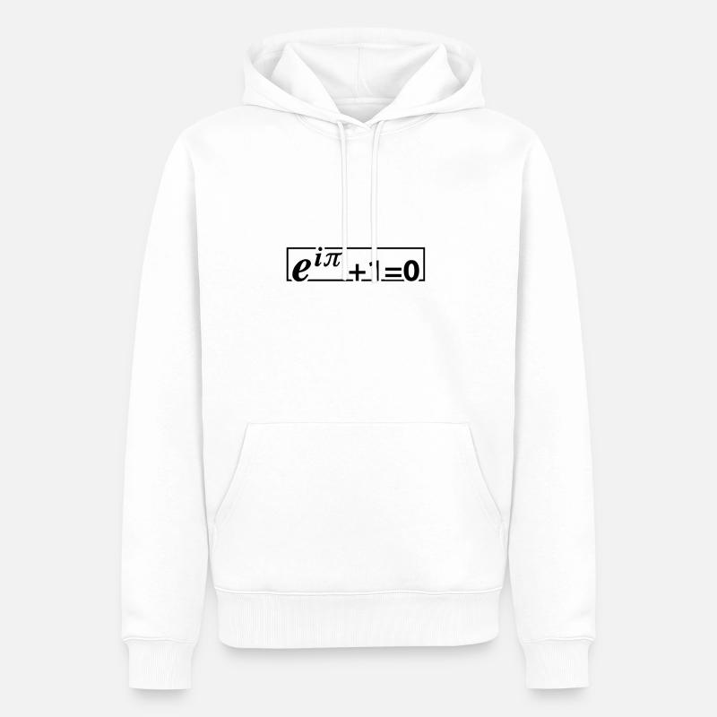 Mathematiker | Mathe Lehrer Mathematiker Geschenk - Männer Premium Bio Hoodie - Weiß