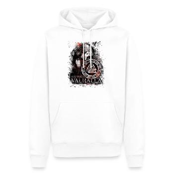 viking See You in Valhalla - Men’s Premium Organic Hoodie - white - Front - Nico (187cm)