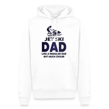 Jet Ski Wassersport Boot Papa Väter Tag lustig - Männer Premium Bio Hoodie - Weiß - Vorne - Nico (187cm)