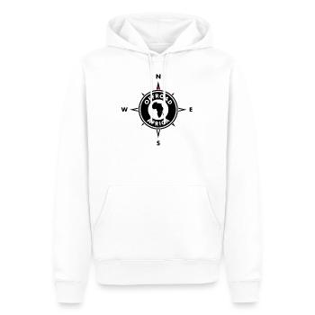 Offroad Compass Afrika - Männer Premium Bio Hoodie - Weiß - Vorne - Nico (187cm)
