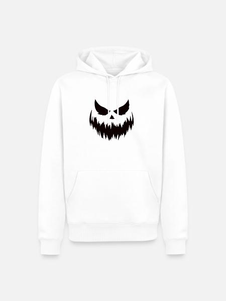 Pumpkin Halloween - Men’s Premium Organic Hoodie - white