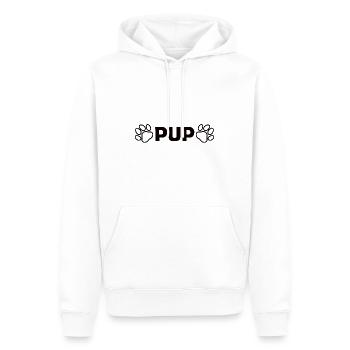 pup pfoten - Männer Premium Bio Hoodie - Weiß - Vorne - Nico (187cm)