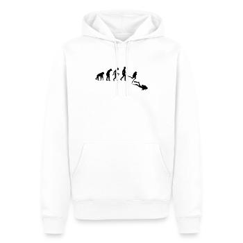 Sport Tauchen Meer Geschenk Idee See Geburtstag Wasser - Männer Premium Bio Hoodie - Weiß - Vorne - Nico (187cm)