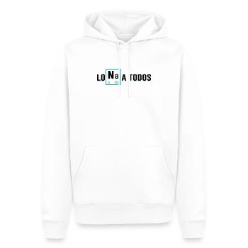 Lona Un Elemento De Sodio Todos - Sweat à capuche Premium bio Homme - blanc - Devant - Nico (187cm)