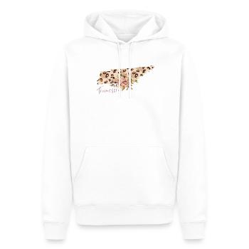 Tennessee Leo Staat Tennessee - Männer Premium Bio Hoodie - Weiß - Vorne - Nico (187cm)