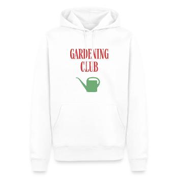 Gardening Club Farbe - Männer Premium Bio Hoodie - Weiß - Vorne - Nico (187cm)