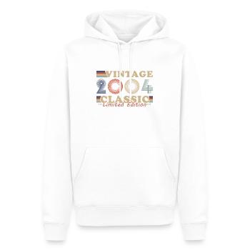 2004 Vintage Retro Geburtstagsgeschenk - Männer Premium Bio Hoodie - Weiß - Vorne - Nico (187cm)