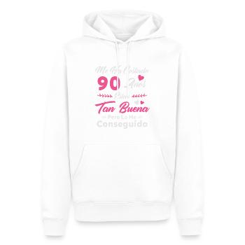 Es hat mich 90 Jahre gekostet 90 Geburtstag Frauen - Männer Premium Bio Hoodie - Weiß - Vorne - Nico (187cm)
