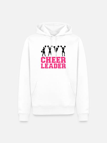 Cheerleader - Sweat à capuche Premium bio Homme - blanc