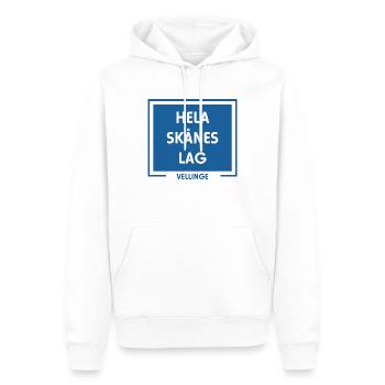 Toute l’équipe Skåne Vellinge Malmö - Sweat à capuche Premium bio Homme - blanc - Devant - Nico (187cm)
