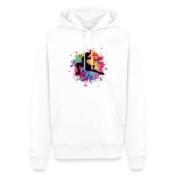 Figure skater Figure Skating - Men’s Premium Organic Hoodie - white - Front - Nico (187cm)