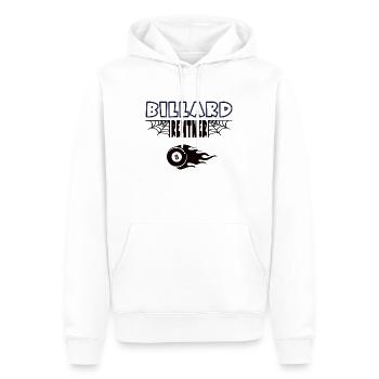 Billard Rentner Billarder Rente Ruhestand - Männer Premium Bio Hoodie - Weiß - Vorne - Nico (187cm)