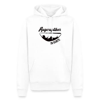 Augenoptiker in Rente Rentenbeginn Optiker Rentner - Männer Premium Bio Hoodie - Weiß - Vorne - Nico (187cm)