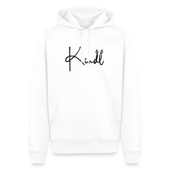Münchner Kindl - Männer Premium Bio Hoodie - Weiß - Vorne - Nico (187cm)