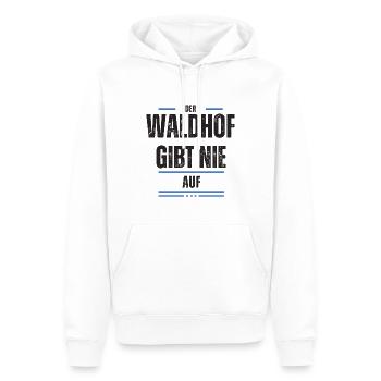 Waldhof Barackler - Männer Premium Bio Hoodie - Weiß - Vorne - Nico (187cm)